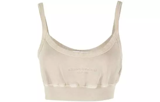 Женская майка Alexander Wang, бежевый
