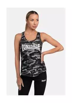 Женская майка beaquoy Lonsdale, серый