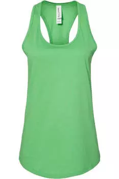 Женская майка BELLA + CANVAS из джерси-борцовки, цвет synthetic green