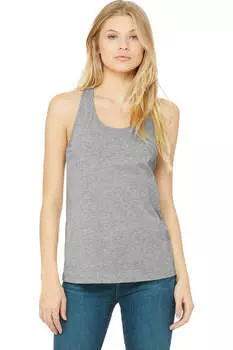 Женская майка-борцовка Bella + Canvas, цвет athletic heather