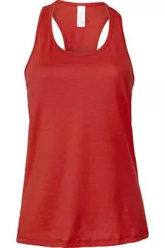 Женская майка-борцовка Bella + Canvas, красный