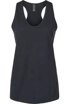 Женская майка-борцовка Gildan Softstyle CVC, черный