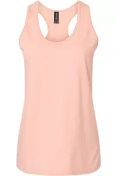 Женская майка-борцовка Gildan Softstyle CVC, цвет dusty rose