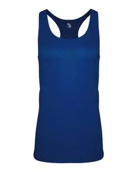 Женская майка-борцовка Triblend Badger, цвет royal heather