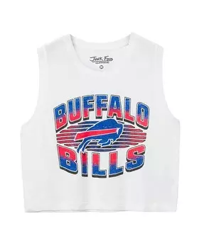 Женская майка Buffalo Bills НФЛ Junk Food Clothing, белый