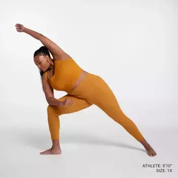 Женская майка CALIA Inspire с круглым вырезом, цвет Golden Warmth