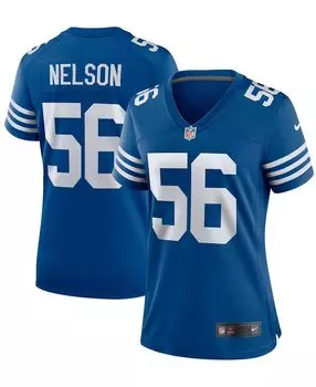 Женская майка для альтернативной игры Quenton Nelson Royal Indianapolis Colts Nike