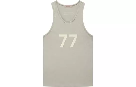 Женская майка дымчато-серая Fear Of God Essentials