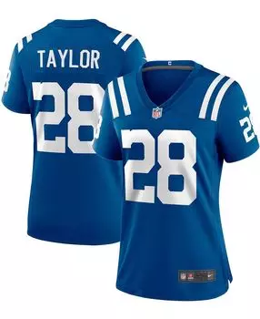 Женская майка Джонатана Тейлора Royal Indianapolis Colts Player Game Nike