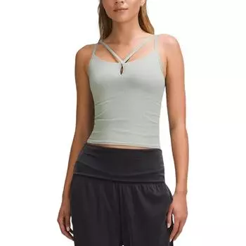 Женская майка Ebb To Street Lululemon, Black/Black
