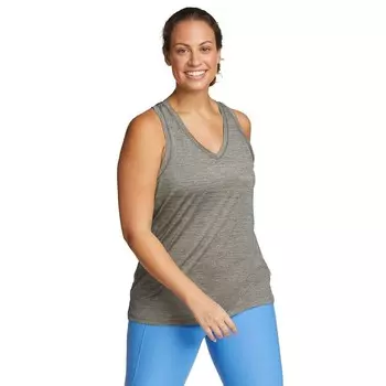 Женская майка Eddie Bauer Разрешение с V-образным вырезом, цвет Dark Smoke