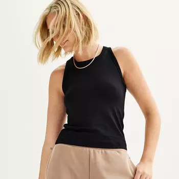 Женская майка FLX Balance Core, цвет Mineral Black