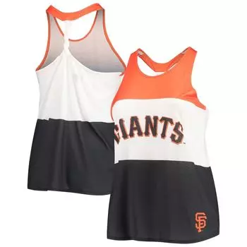 Женская майка FOCO оранжевого цвета San Francisco Giants с закручивающейся спинкой