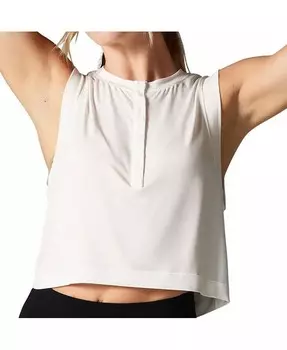 Женская майка Henley Muscle Tank Tavi, белый