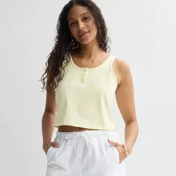 Женская майка-хенли из плотного джерси Flx, цвет blondie yellow