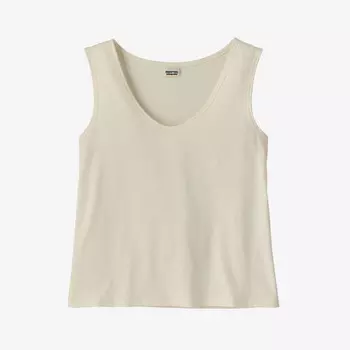 Женская майка из регенеративного органического сертифицированного хлопка Patagonia, цвет Undyed Natural