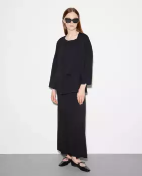 Женская майка из вискозы гладкая Woman El Corte Ingls, черный