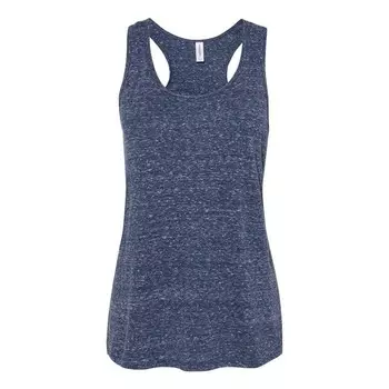 Женская майка Jerzees Snow Heather Jersey Racerback JERZEES, темно-синий