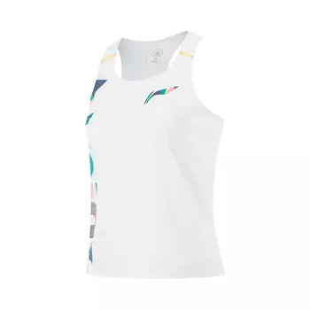 Женская майка LiNing, стандартная белая