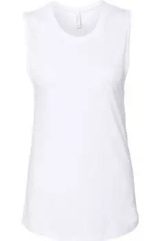 Женская майка-майка BELLA + CANVAS из джерси, белый