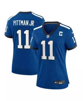 Женская майка Майкла Питтмана младшего Royal Indianapolis Colts Indiana Nights Alternate Game Nike