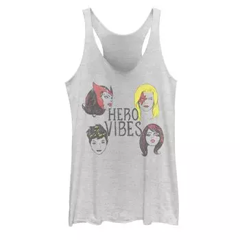 Женская майка на бретельках "Hero Vibes" из комиксов Marvel для юниоров Licensed Character