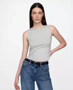 Женская майка на бретелях Gap, серый