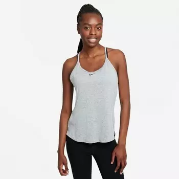 Женская майка на одну майку для дри-фита Nike, серый