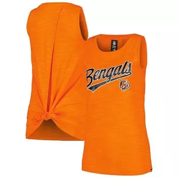 Женская майка New Era Orange Cincinnati Bengals Space Dye Active, цвет Bng Orange