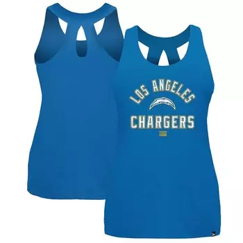 Женская майка New Era Powder Blue Los Angeles Chargers 2024 NFL Training Camp, цвет Chg Blue