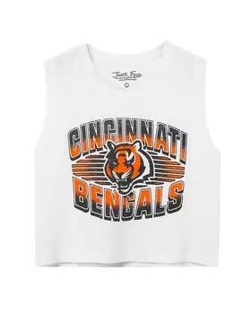 Женская майка NFL Cincinnati Bengals Junk Food Clothing, белый