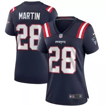 Женская майка Nike Curtis Martin Navy New England Patriots Game Retired Player Nike