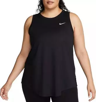 Женская майка Nike Dri-FIT (большие размеры), черный
