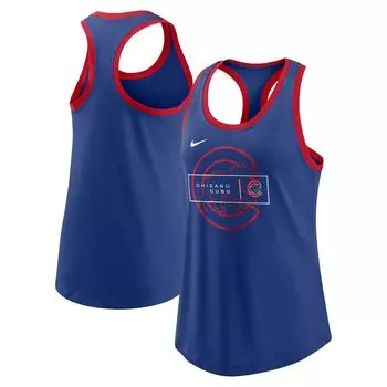 Женская майка Nike Royal Chicago Cubs X-Ray Racerback Performance Nike