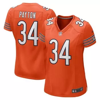 Женская майка Nike Walter Payton Orange Chicago Bears для пенсионеров, цвет Brs Orange