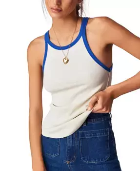 Женская майка Only One Ringer Free People, белый