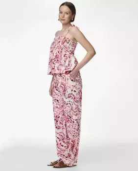 Женская майка Pieces, розовый