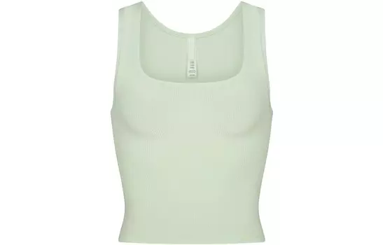 Женская майка ПЛОТНЫЙ ЗЕЛЕНЫЙ/МЕДОВАЯ РОСТЬ Skims