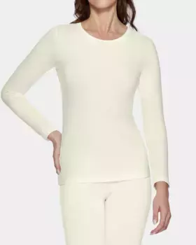 Женская майка с длинными рукавами из шерсти лиоцелла Impetus, белый