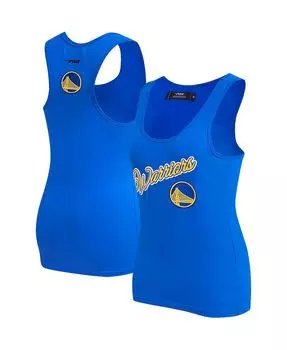 Женская майка с надписью Royal Golden State Warriors Pro Standard
