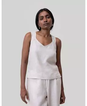 Женская майка с перекрестной спинкой на пуговицах Reistor