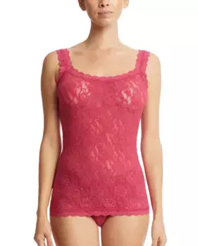 Женская майка с широкими кружевными бретелями Hanky Panky, бежевый