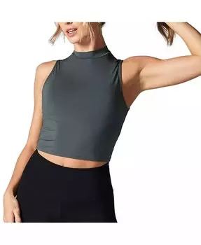 Женская майка с воротником-стойкой Tavi, зеленый