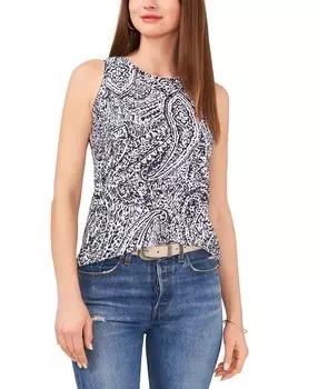 Женская майка с вырезом на спине и принтом Vince Camuto