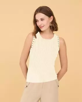 Женская майка с заклепками Nud