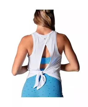 Женская майка с завязками на спине Tavi, белый