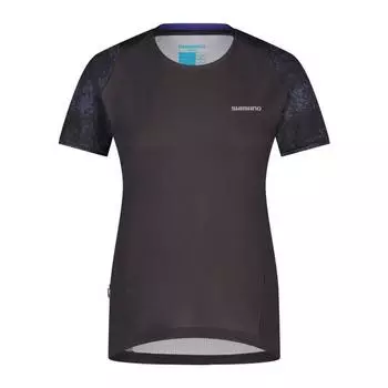 Женская майка SHIMANO FORESTA с коротким рукавом, серая