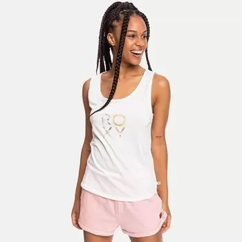 Женская майка схожу с ума Roxy, белый