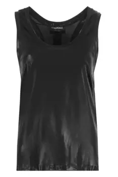 Женская майка Tom Ford черного цвета