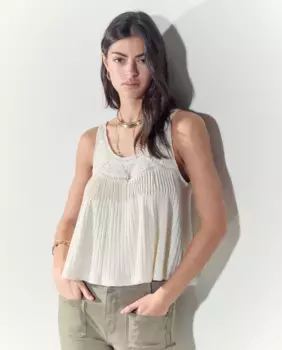 Женская майка-топ Tintoretto, светло-желтый